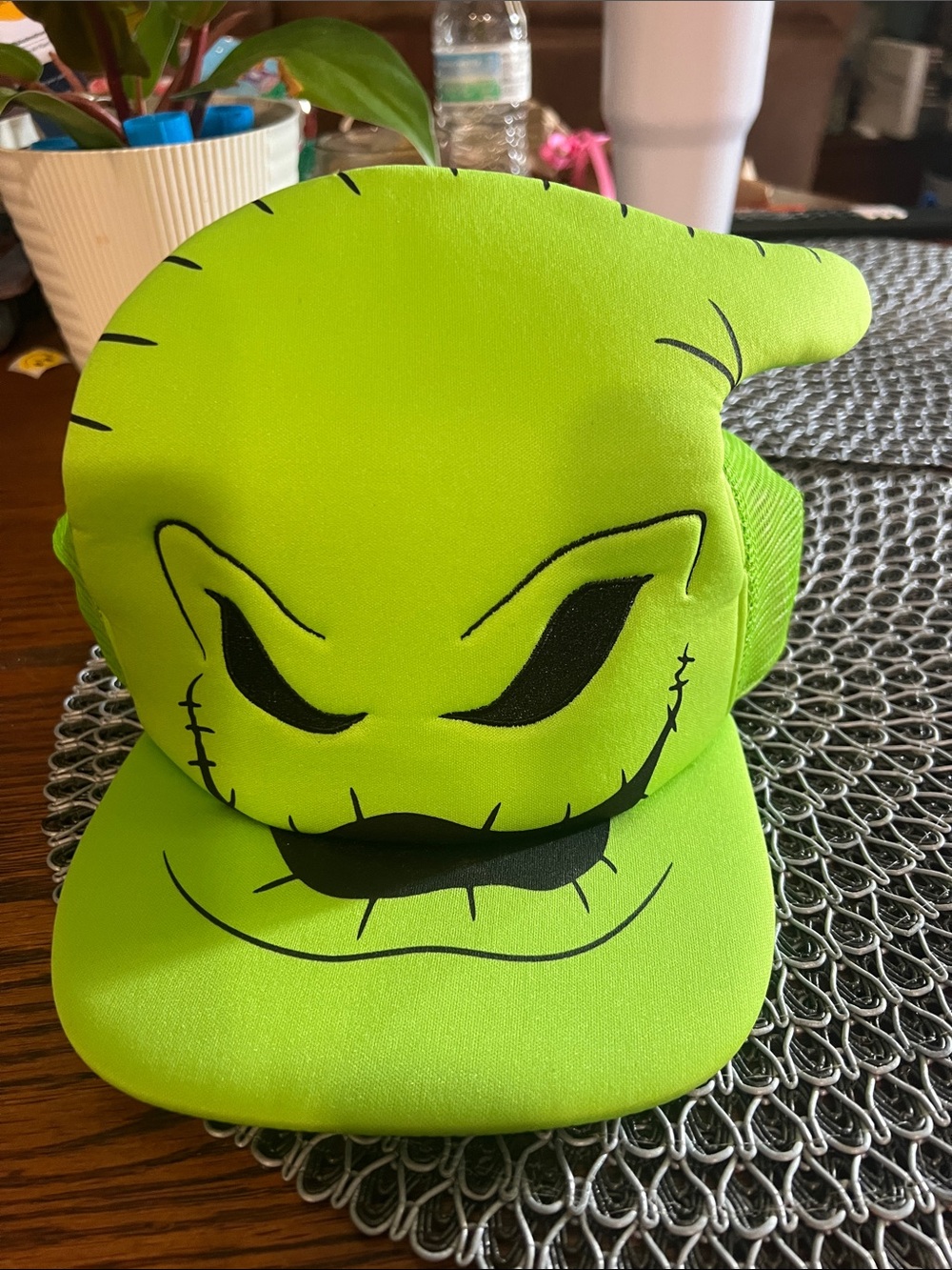 Neon Green Character Trucker Hat